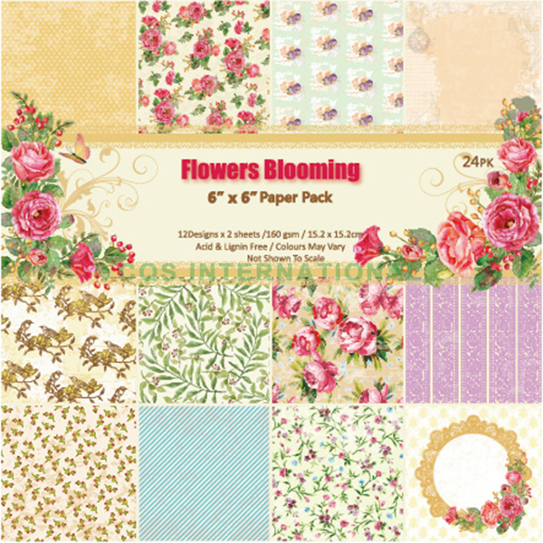 paper pack-Flowers Blooming